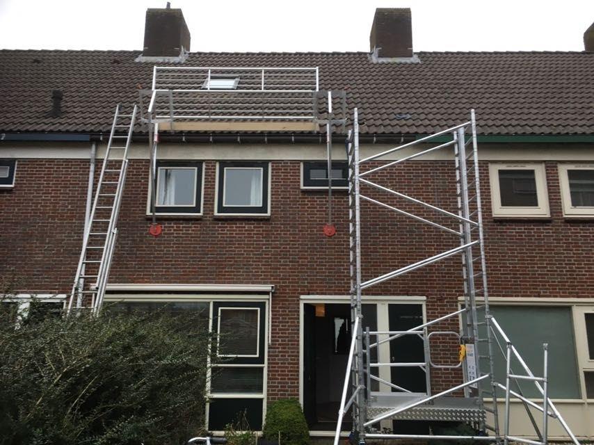 Rolsteigerlift met RSS dakrandbeveiliging leasen